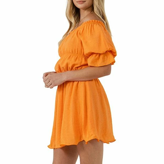 Endless Rose Off the Shoulder Flounced Mini Endless Rose Off The Shoulder Flounced Mini -Endless Rose shop unnamed file 1090