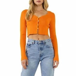 Endless Rose Cropped Button Down Cardigan