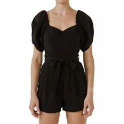 Endless Rose Heart Neckline Romper -Endless Rose shop unnamed file 1219