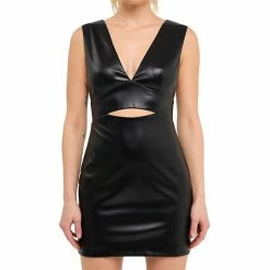 Endless Rose Stretch PU Cut-out Mini Dress 5 Endless Rose Stretch PU Cut-out Mini Dress -Endless Rose shop unnamed file 1227