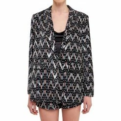 Endless Rose Sequin Single-Breasted Blazer -Endless Rose shop unnamed file 1267