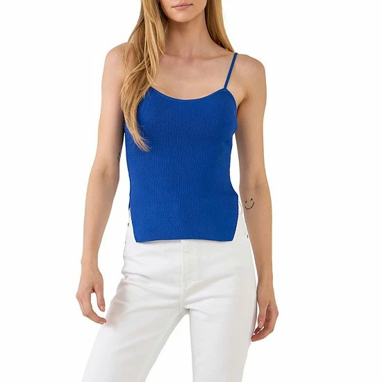 Endless Rose Elevated Corset Knit Cami Blue Endless Rose Elevated Corset Knit Cami Blue -Endless Rose shop unnamed file 127