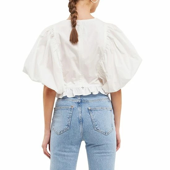 Endless Rose Puff Sleeve Detail Top 4 Endless Rose Puff Sleeve Detail Top - Image 2