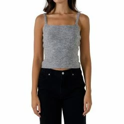 Endless Rose Knit Tank Top Heather Grey 5 Endless Rose Knit Tank Top Heather Grey -Endless Rose shop unnamed file 1326