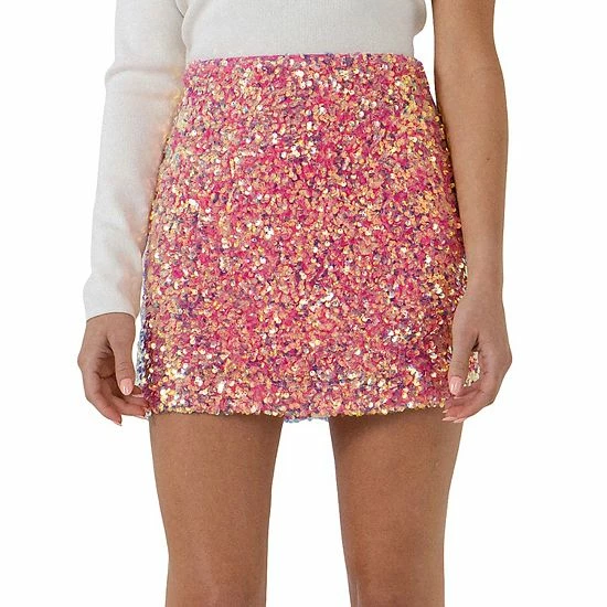 Endless Rose Sequin Mini Skirt Endless Rose Sequin Mini Skirt -Endless Rose shop unnamed file 1364