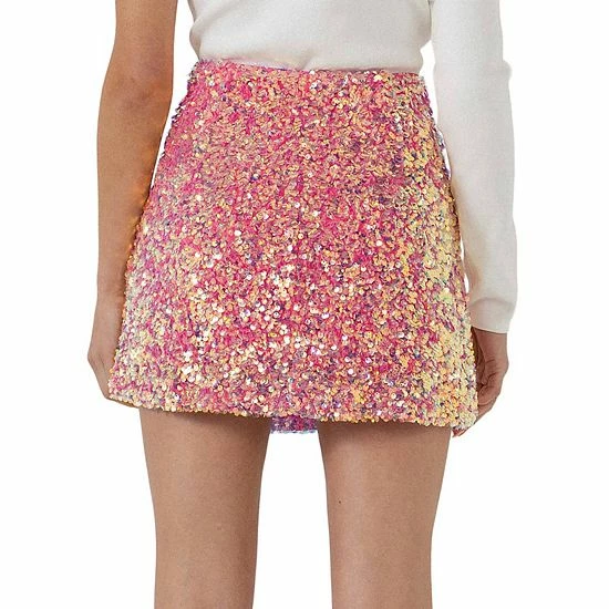 Endless Rose Sequin Mini Skirt Endless Rose Sequin Mini Skirt -Endless Rose shop unnamed file 1365