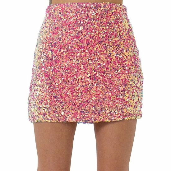 Endless Rose Sequin Mini Skirt Endless Rose Sequin Mini Skirt -Endless Rose shop unnamed file 1367