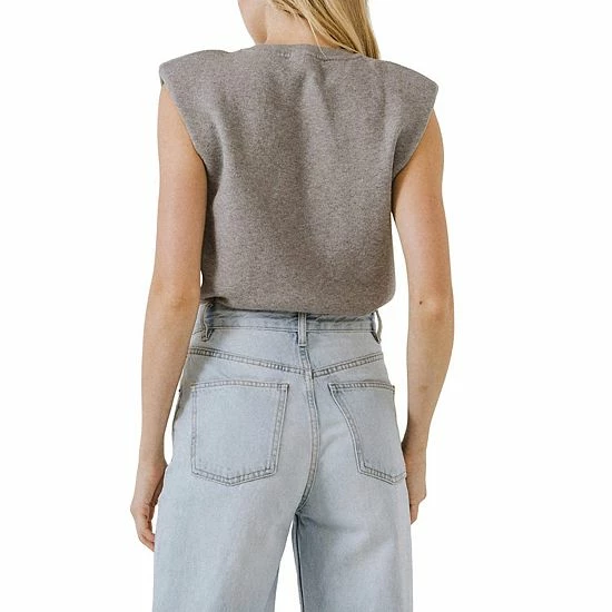 Endless Rose Shoulder Padded Knit Top Endless Rose Shoulder Padded Knit Top -Endless Rose shop unnamed file 1377