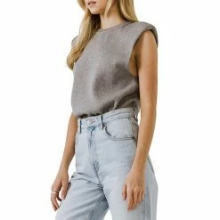 Endless Rose Shoulder Padded Knit Top 4 Endless Rose Shoulder Padded Knit Top -Endless Rose shop unnamed file 1378