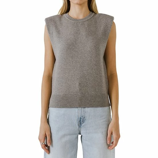 Endless Rose Shoulder Padded Knit Top Endless Rose Shoulder Padded Knit Top -Endless Rose shop unnamed file 1379