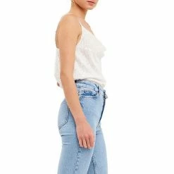 Endless Rose Sequins Cowl Neck Top Ruby -Endless Rose shop unnamed file 188