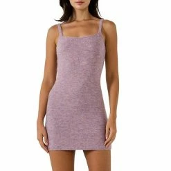 Endless Rose Knit Mini Dress Heather Grey -Endless Rose shop unnamed file 205