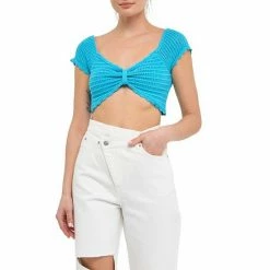 Endless Rose Knit Top With Bow Detail Sky Blue 6 Endless Rose Knit Top With Bow Detail Sky Blue -Endless Rose shop unnamed file 212