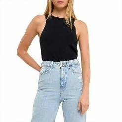 Endless Rose Racerback Knit Tank Jade -Endless Rose shop unnamed file 226