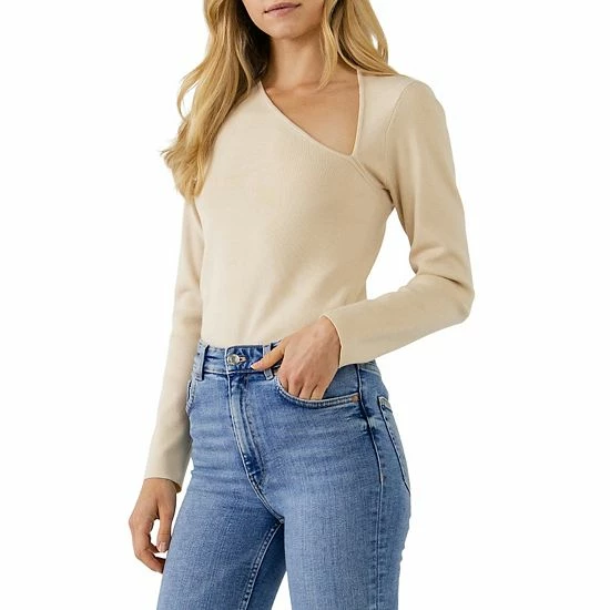 Endless Rose Cut out Long Sleeve Knit Top Ivory Endless Rose Cut Out Long Sleeve Knit Top Ivory -Endless Rose shop unnamed file 229