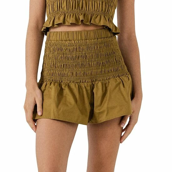 Endless Rose Smocked Shorts Black Endless Rose Smocked Shorts Black -Endless Rose shop unnamed file 254