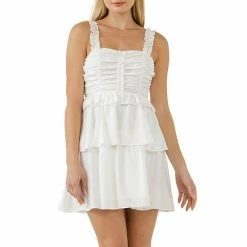 Endless Rose Corset Ruched Tiered Mini