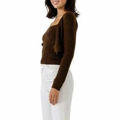 Endless Rose Cropped Knit Cardigan -Endless Rose shop unnamed file 333