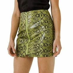 Endless Rose Front Metal Zipper Python Skirt Purple 4 Endless Rose Front Metal Zipper Python Skirt Purple -Endless Rose shop unnamed file 337