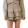 Endless Rose Shirred Skort 1 Endless Rose Shirred Skort -Endless Rose shop unnamed file 405