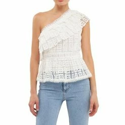 Endless Rose One Shoulder Square Laced Top 5 Endless Rose One Shoulder Square Laced Top -Endless Rose shop unnamed file 439