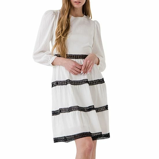 Endless Rose Babydoll Dress with Lace Trim Endless Rose Babydoll Dress With Lace Trim -Endless Rose shop unnamed file 475