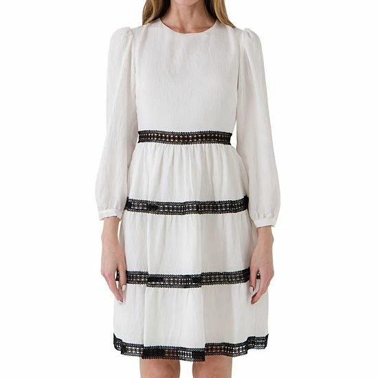 Endless Rose Babydoll Dress with Lace Trim Endless Rose Babydoll Dress With Lace Trim -Endless Rose shop unnamed file 478