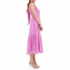 Endless Rose Front Button Dress With Back Bow -Endless Rose shop unnamed file 485