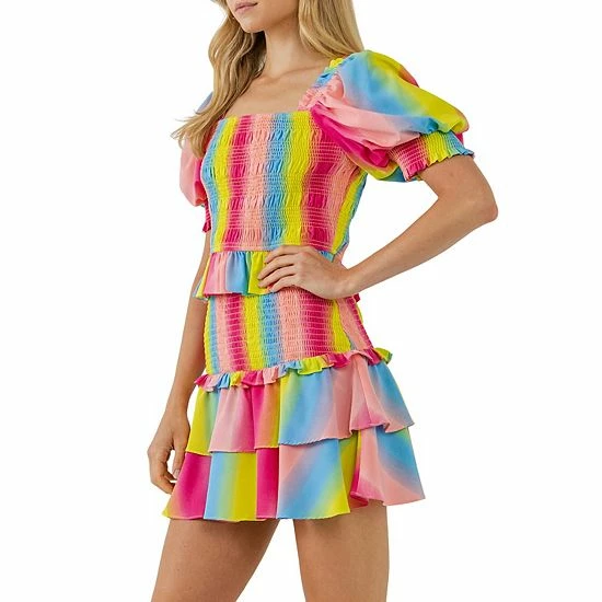 Endless Rose Ombre Stripe Smocked Top Endless Rose Ombre Stripe Smocked Top -Endless Rose shop unnamed file 511