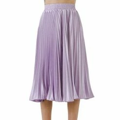 Endless Rose Pleated Satin Skirt -Endless Rose shop unnamed file 55