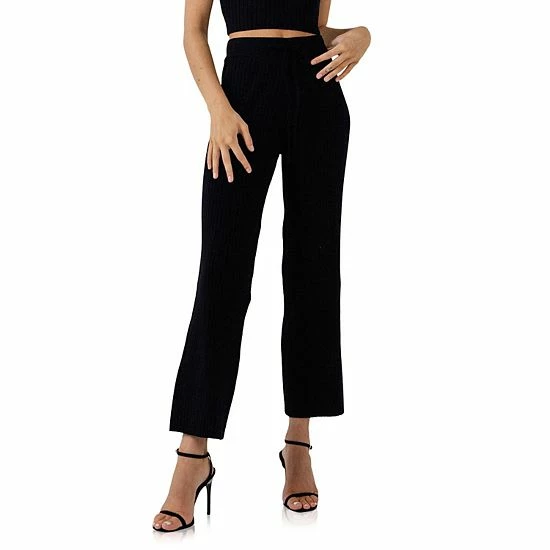 Endless Rose Banded Knit Lounge Pants Black Endless Rose Banded Knit Lounge Pants Black -Endless Rose shop unnamed file 558