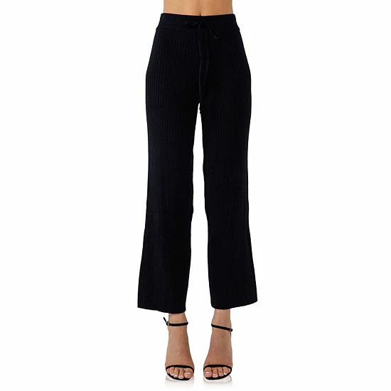 Endless Rose Banded Knit Lounge Pants Black Endless Rose Banded Knit Lounge Pants Black -Endless Rose shop unnamed file 561