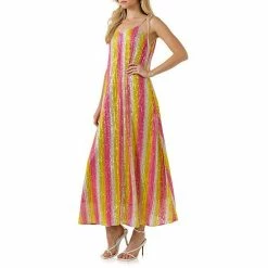 Endless Rose Striped Sequins Maxi Dress -Endless Rose shop unnamed file 570