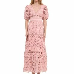 Endless Rose Puff Sleeves Lace Tiered Maxi Dress 5 Endless Rose Puff Sleeves Lace Tiered Maxi Dress -Endless Rose shop unnamed file 575
