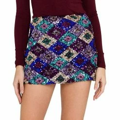 Endless Rose Multi Sequin Mini Skirt