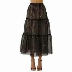 Endless Rose Star Sequins Mesh Layered Skirt 5 Endless Rose Star Sequins Mesh Layered Skirt -Endless Rose shop unnamed file 635