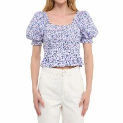 Endless Rose Floral Smocked Top 5 Endless Rose Floral Smocked Top -Endless Rose shop unnamed file 671