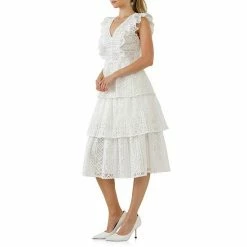 Endless Rose Lace Tiered Midi Dress -Endless Rose shop unnamed file 674