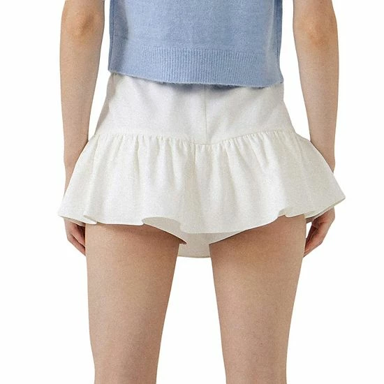 Endless Rose Ruffled Detail Skort 4 Endless Rose Ruffled Detail Skort - Image 2
