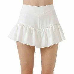 Endless Rose Ruffled Detail Skort 9 Endless Rose Ruffled Detail Skort -Endless Rose shop unnamed file 715