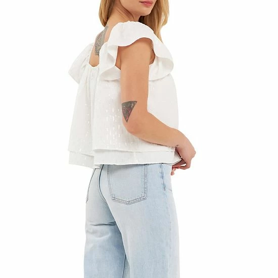 Endless Rose Sequins Fabric Tiered Top Endless Rose Sequins Fabric Tiered Top -Endless Rose shop unnamed file 770