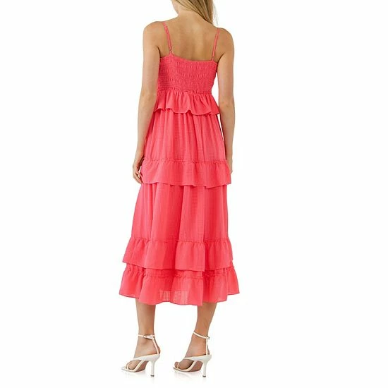 Endless Rose Multi Tiered Mini Gingham Maxi Endless Rose Multi Tiered Mini Gingham Maxi -Endless Rose shop unnamed file 782