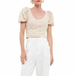 Endless Rose Stretch Texture Top