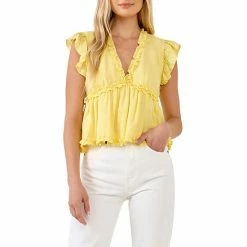 Endless Rose Ruffle Detail Top