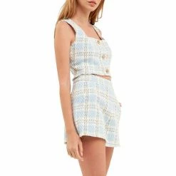 Endless Rose Tweed Cropped Tank Top 4 Endless Rose Tweed Cropped Tank Top -Endless Rose shop unnamed file 854