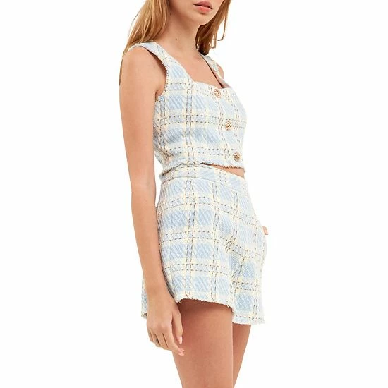 Endless Rose Tweed Cropped Tank Top Endless Rose Tweed Cropped Tank Top -Endless Rose shop unnamed file 854