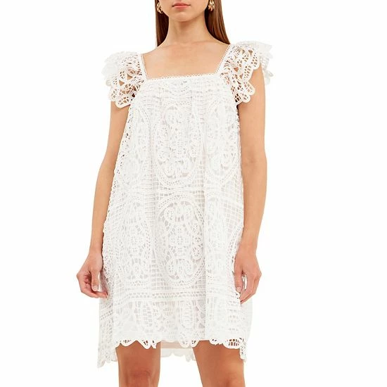 Endless Rose Flounce Laced Mini Dress Endless Rose Flounce Laced Mini Dress -Endless Rose shop unnamed file 926