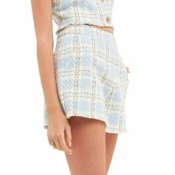 Endless Rose Tweed Short With Frayed Hem -Endless Rose shop unnamed file 936