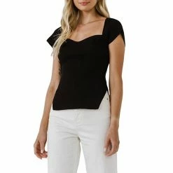 Endless Rose Square Neckline Sweater